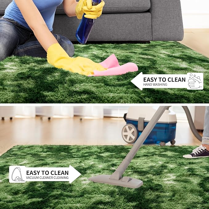 Tepook Fluffy Large Rugs for Living Room, Area Rug 6x9 Soft Carpet for Bedroom - Image 6