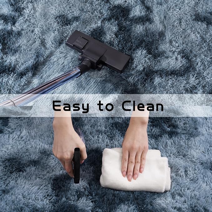 Pionblank Fluffy Runner Rugs for Bedroom 2x6, Plush Soft Fuzzy Bedside Carpet - Image 6