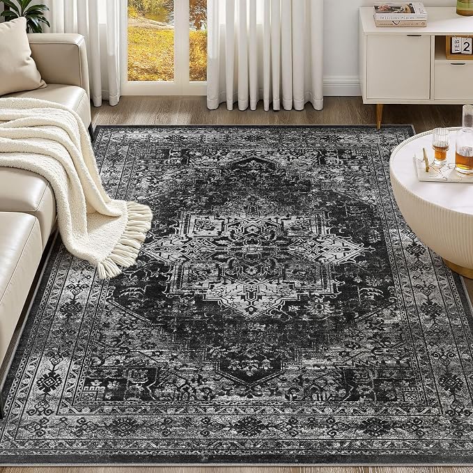 UERMEI 9x12 Area Rug Living Room Rugs - Image 2