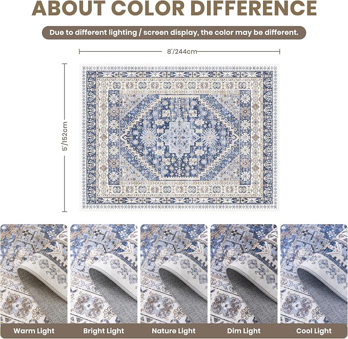 zesthome 5x8 Area Rugs - Image 2