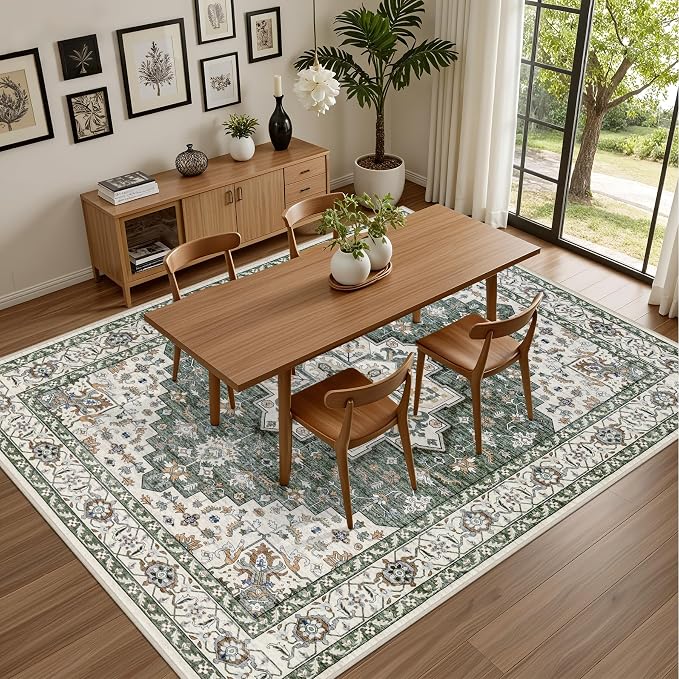 6x9 Area Rugs Living Room: Washable Rug - Image 5