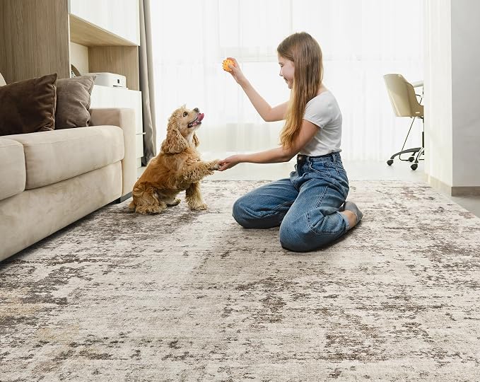 UERMEI 6x9 Area Rug Living Room Rugs - Image 5