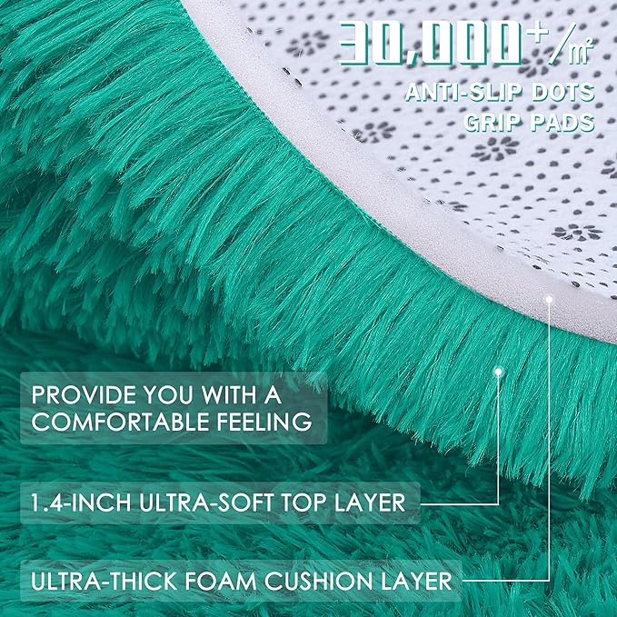 OLANLY 2x5 Machine Washable Runner Rugs - Image 8