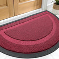 OLANLY Half Circle Front Door Mat Outside 71x23 All-Season Rubber Doormat | by OLANLY