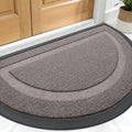OLANLY Half Circle Front Door Mat Outside 59x34 All-Season Rubber Doormat | by OLANLY