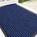 OLANLY Front Door Mat 35x23, Waterproof Heavy-Duty Indoor Outdoor Doormat | Blue by OLANLY