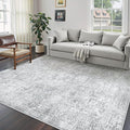PureCozy 5x7 Area Rug Washable Vintage Living Room Carpet Large Indoor Non Slip by PureCozy
