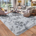 Rugs for Living Room 8x10, Soft Shaggy Modern Shag Area Rug for Bedroom by Quntue