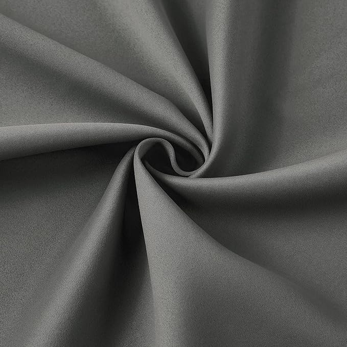 Grey Blackout Curtains 95 Inches Long 2 Panels Set, 60 Inch Wide Pinch Pleated - Image 7