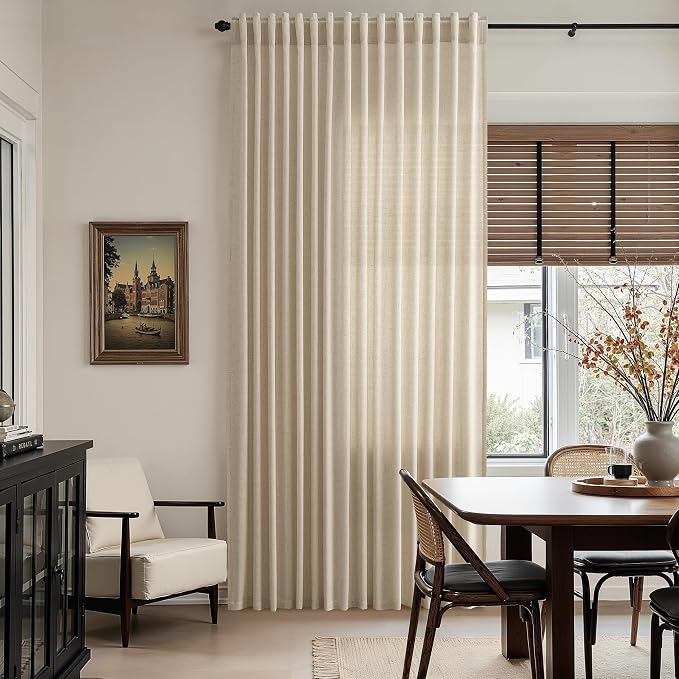 Taupe Burlywood Curtains 63 Inch Length - Image 6