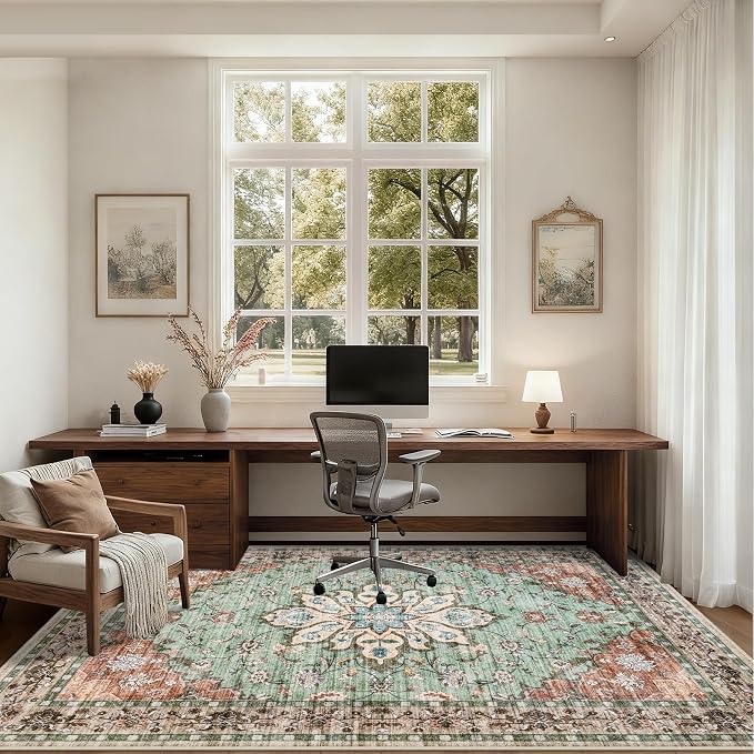 4x6 Area Rugs Living Room: Washable Rug - Image 5