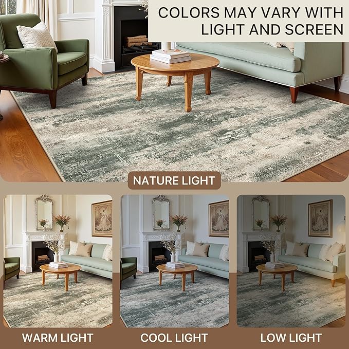 Runner Rug for Hallway Kitchen, 2x10 Machine Washable Runners Rug for Entryway - Image 4