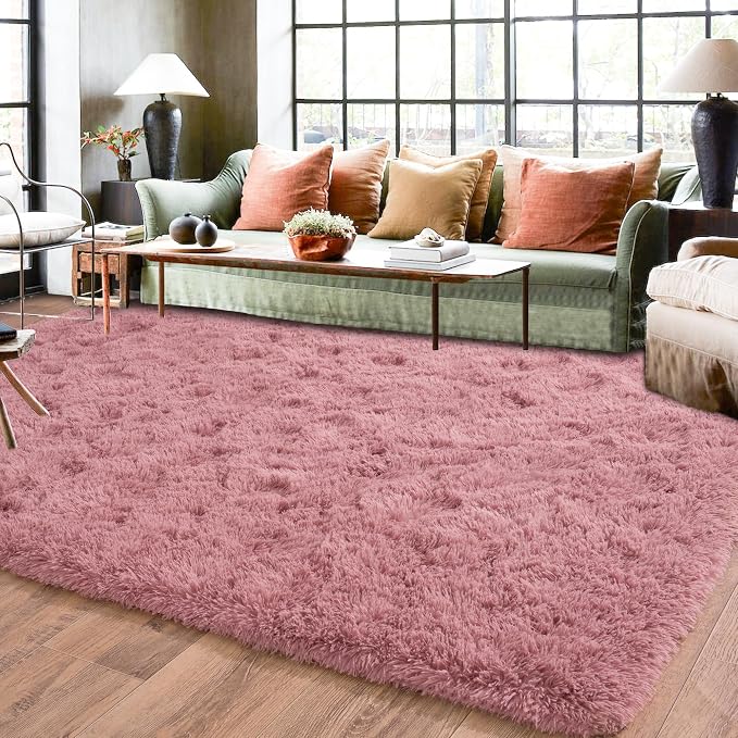 Rugs for Living Room 8x10, Soft Shaggy Modern Shag Area Rug for Bedroom - Image 7