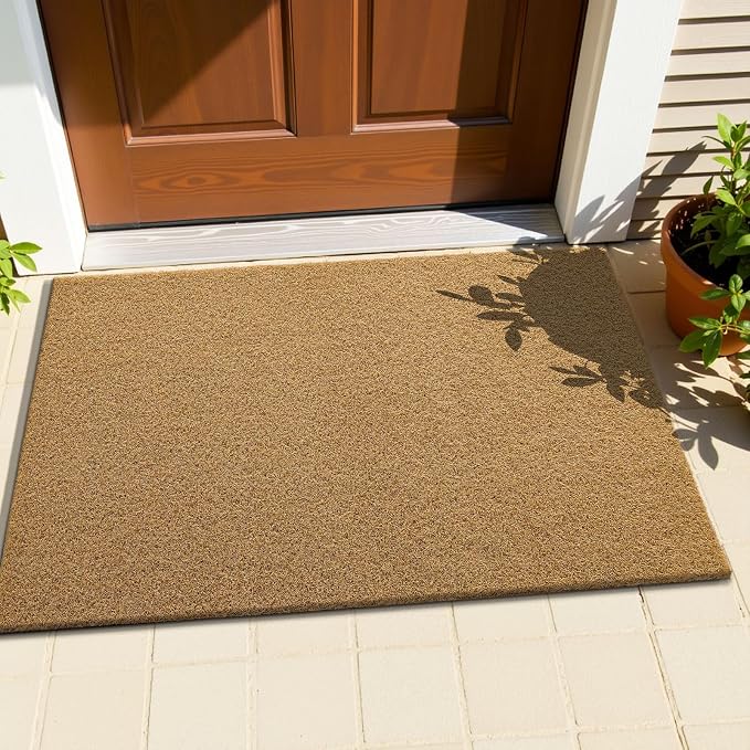 OLANLY Front Door Mat, Low Profile Doormat, Stain and Fade Resistant, - Image 4