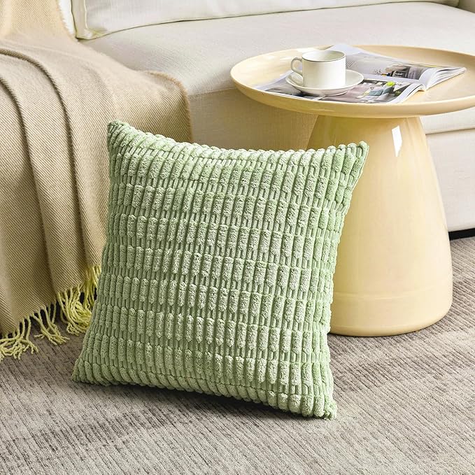Fancy Homi Set of 4 Spring Boho Decorative Throw Pillow Covers 20x20 Inch - Image 2