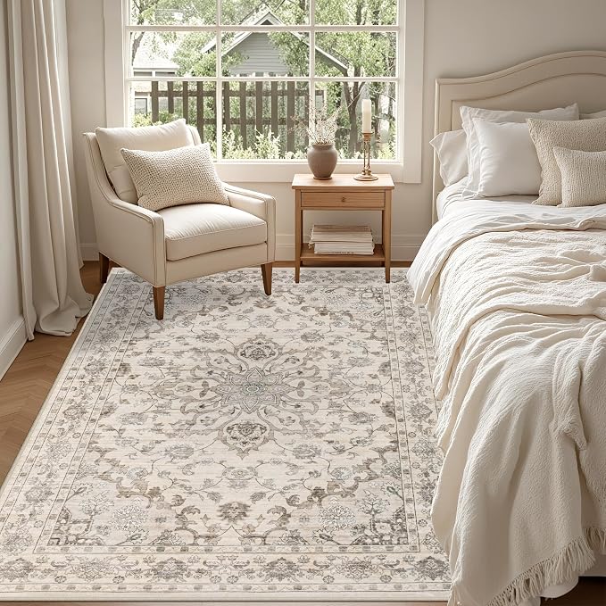 3x5 Area Rugs Living Room: Washable Rug - Image 3