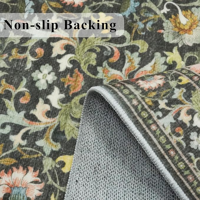 Wide Hallway Washable Runner Rug: 3x10 Water-Resistant Entryway Area Rug - Image 3
