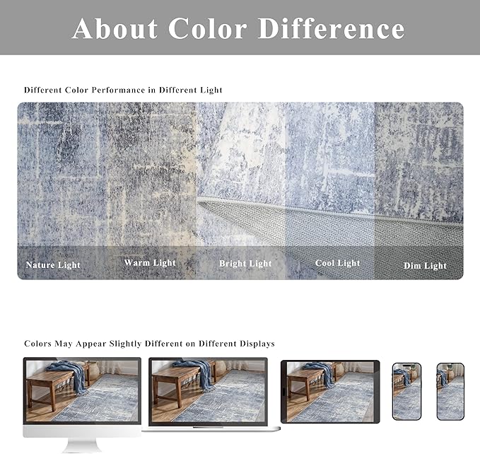 Washable 2x5 Abstract Hallway Runners: Indoor Water Resistant Kitchen Sink Rug - Image 8