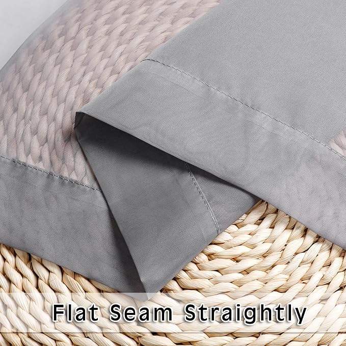 Voile Sheer Curtains with Decorative Rod Pocket, Modern Airy and Clean Selvedge - Image 5