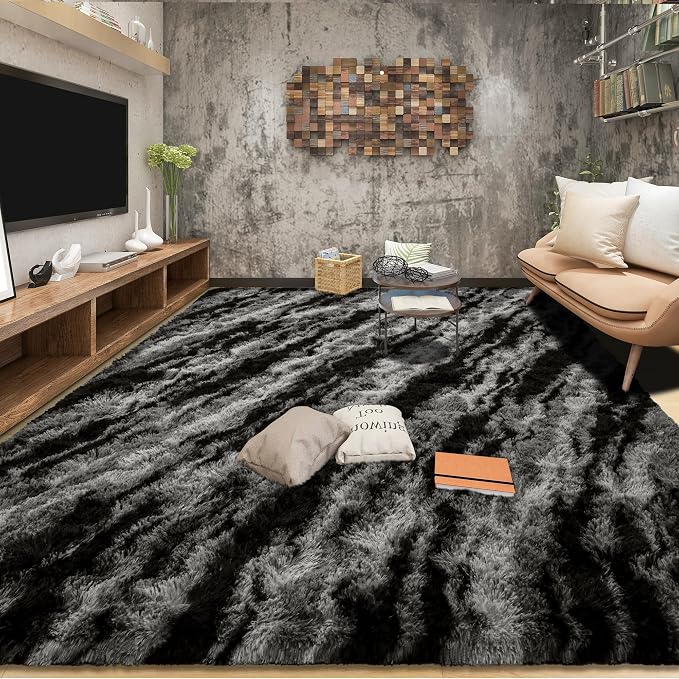 Tepook Area Rugs 9x12 for Living Room, Super Soft Fluffy Rugs for Bedroom by Tepook