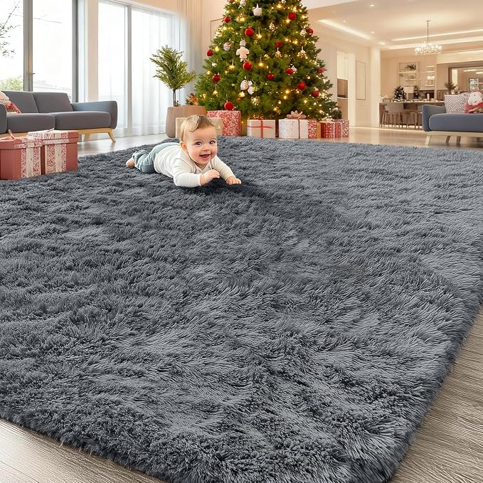 OLANLY 7x10 Machine Washable Large Area Rugs by OLANLY