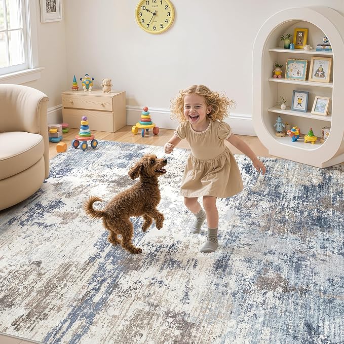 UERMEI 8x10 Area Rug Living Room Rugs - Image 5