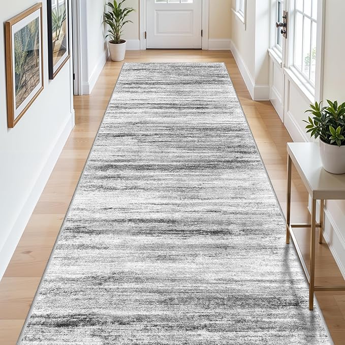 4x12 Runner Rug for Wide Hallway: Long Washable Runners for Entryway Living - Image 2