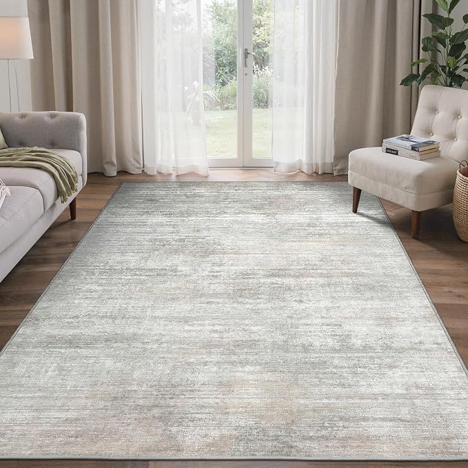 BEIMO Area Rugs 6x9 for Living Room Bedroom, Modern Abstract Machine Washable - Image 2