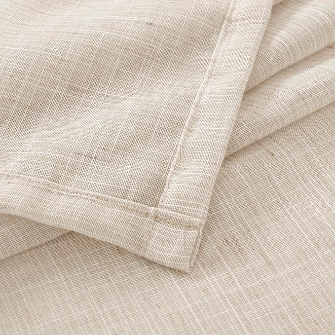 BGment Linen Curtains 45 Inch Length - Image 9