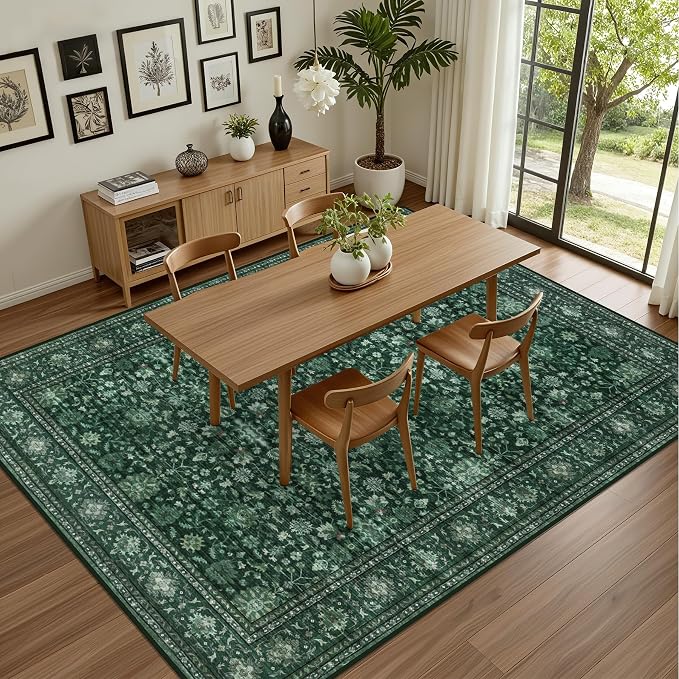 6x9 Area Rugs Living Room: Washable Rug - Image 5