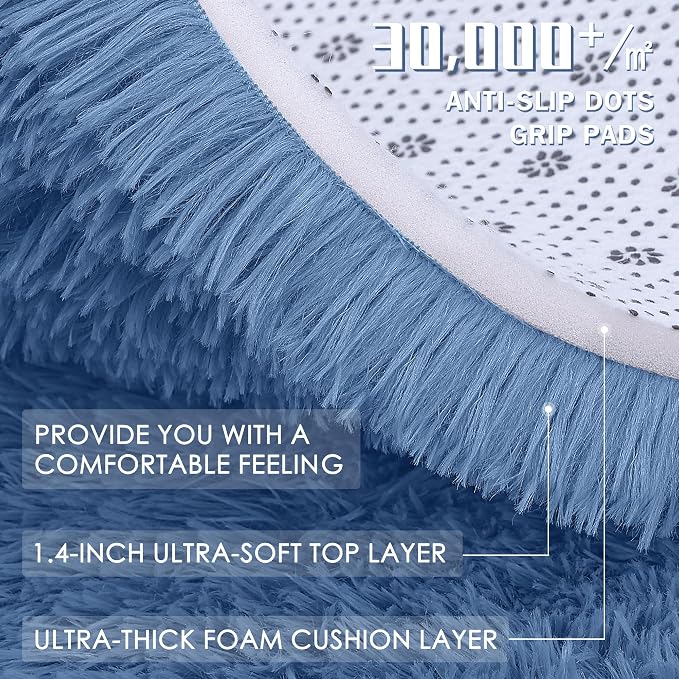OLANLY 8x10 Machine Washable Large Area Rugs - Image 8