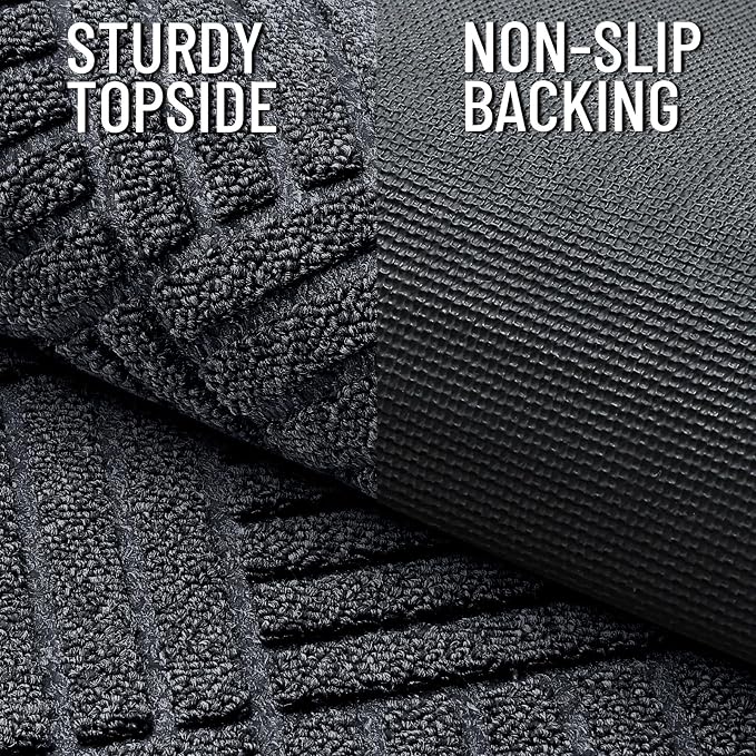 OLANLY Front Door Mat Outside Entrance 47x32, Waterproof Heavy-Duty Doormat | - Image 4