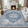 9x12 Area Rugs Living Room: Washable Vintage Rug by EXPEDIX