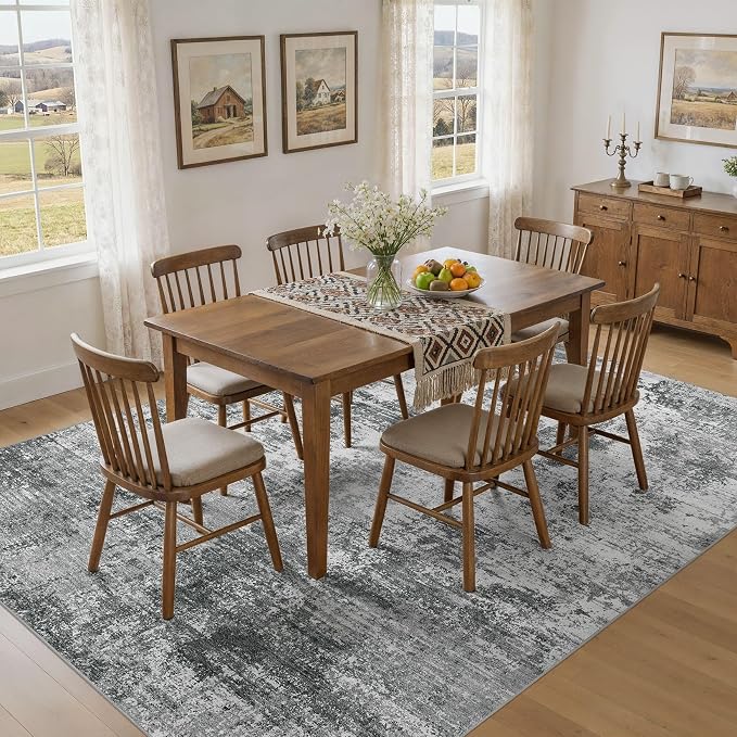 UERMEI 10x14 Area Rug for Living Room - Image 4