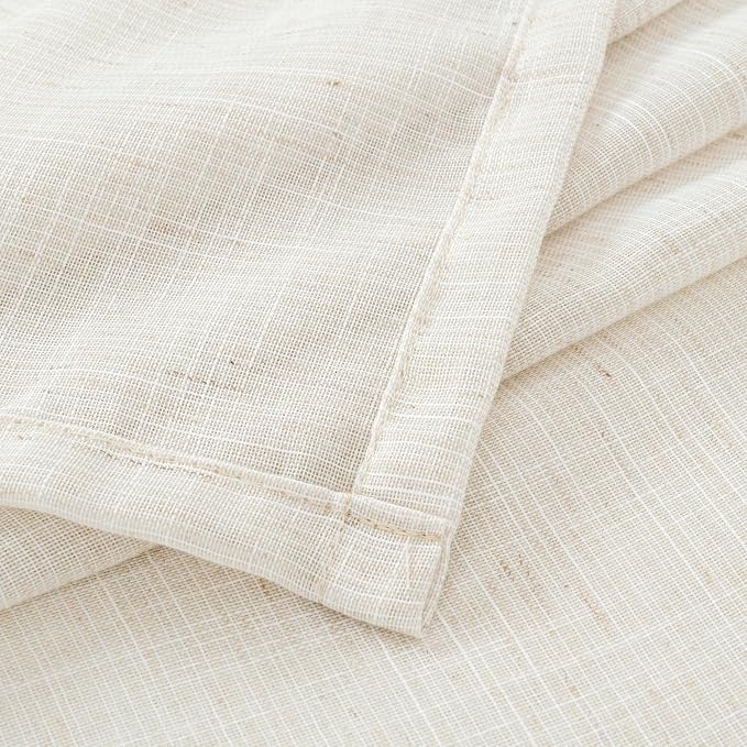 BGment Linen Cafe Curtains, 30 Inch Long Drapes - Image 9