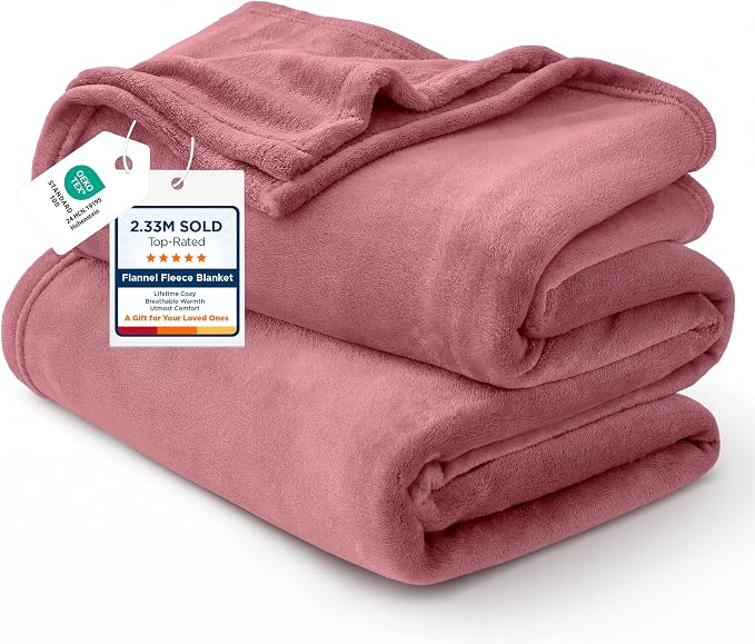 Bedsure GentleSoft Twin XL Fleece Blanket Dorm Bedding by BEDSURE