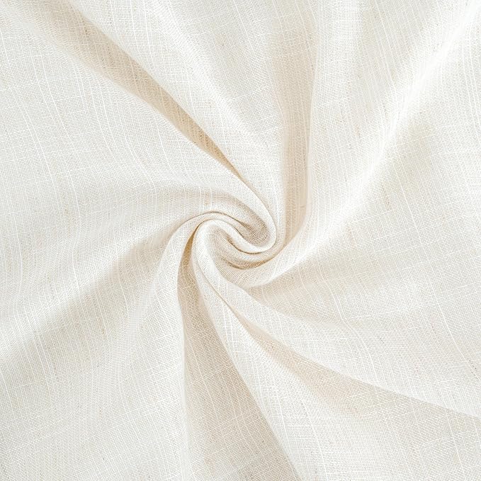 BGment Short Linen Curtains 30X40 Inch Length - Image 8
