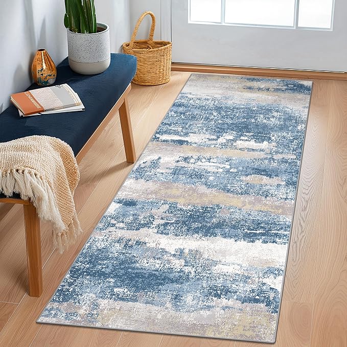 Runner Rug for Hallway Kitchen 2x6 Machine Washable Runners Rug for Entryway by BEIMO