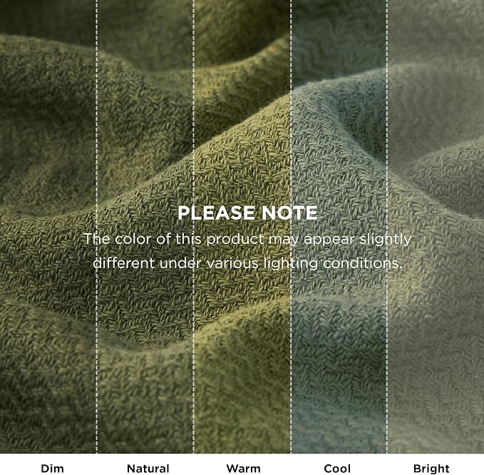 Bedsure GentleSoft 100% Cotton Large Throw Blanket - Image 8