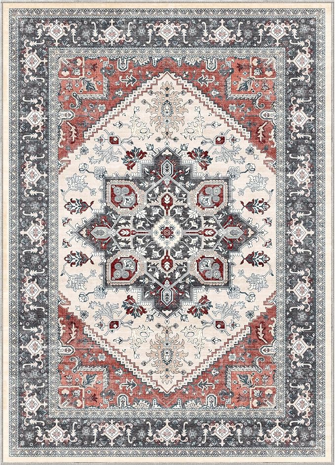 OPPODREAM Soft Area Rugs 9x12 Living Room, Washable Rugs 9x12 - Image 9