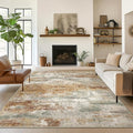 Area Rugs 6x9 for Living Room Bedroom, Modern Abstract Machine Washable Rug by BEIMO