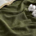 Bedsure GentleSoft 100% Cotton Large Throw Blanket by Unknown
