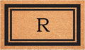 Calloway Mills 152962436R Black Border 24" x 36" Monogram Doormat by Callowaymills