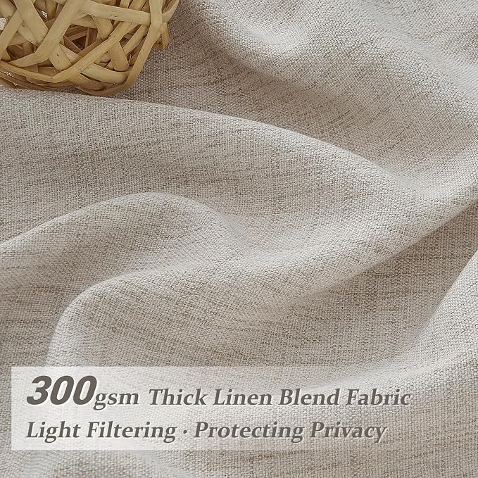 Greyish Brown Pinch Pleat Extra Wide Sheer Curtains 70 x 90 Inches Long - Image 3