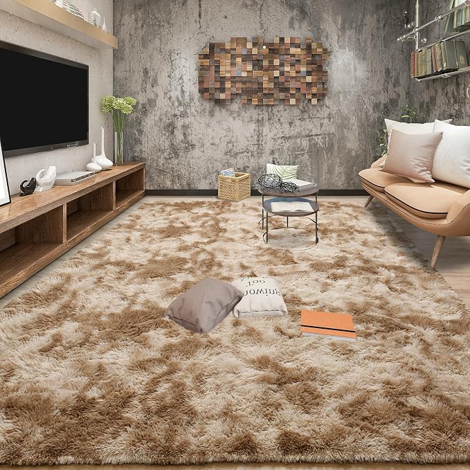 Tepook Area Rugs 9x12 for Living Room, Super Soft Fluffy Rugs for Bedroom by Tepook