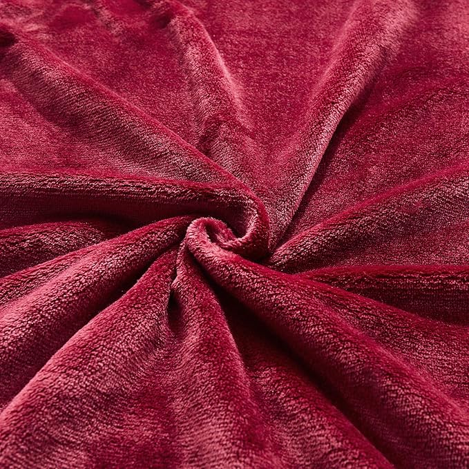 TASTHROW Large Flannel Fleece Throw Blanket, 50×70 Inch - Image 2
