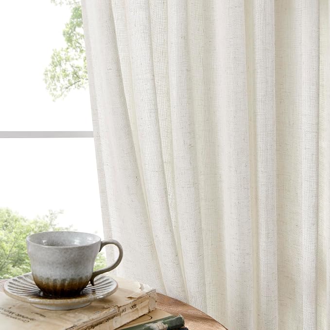 Joydeco Light Filtering Curtains 96 Inch Length - Image 7