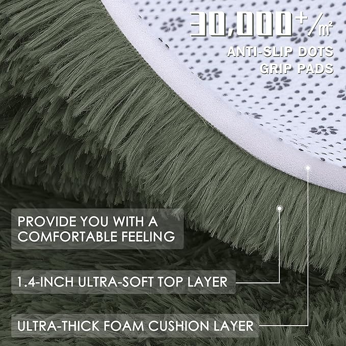 OLANLY 2x4 Machine Washable Runner Rugs - Image 5