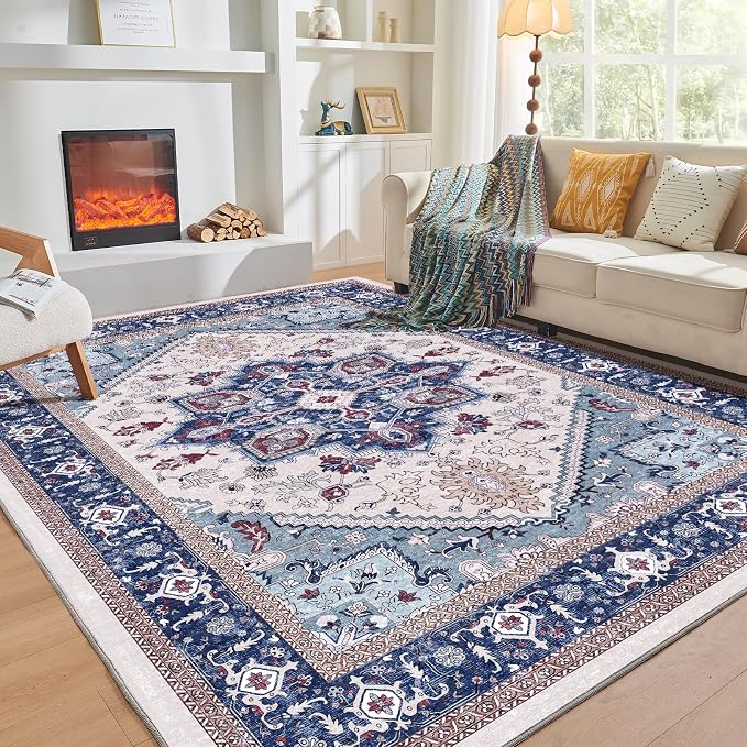 OPPODREAM Soft 8x10 Area Rugs, Washable Rugs 8x10 by OPPODREAM