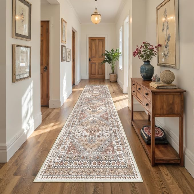 Runner Rug 2x10, Ultra-Thin Kitchen Rugs Non Slip Washable Rugs - Image 5